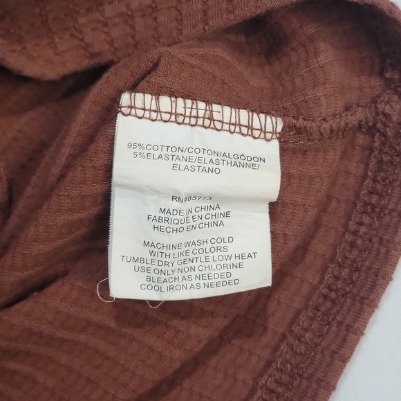 O'Neill Martie Ruffle Sleeveless Crop Top Women's Size Small Adjustable Front - Picture 9 of 9